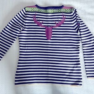 Dale of Norway wool sweater with moose/deer